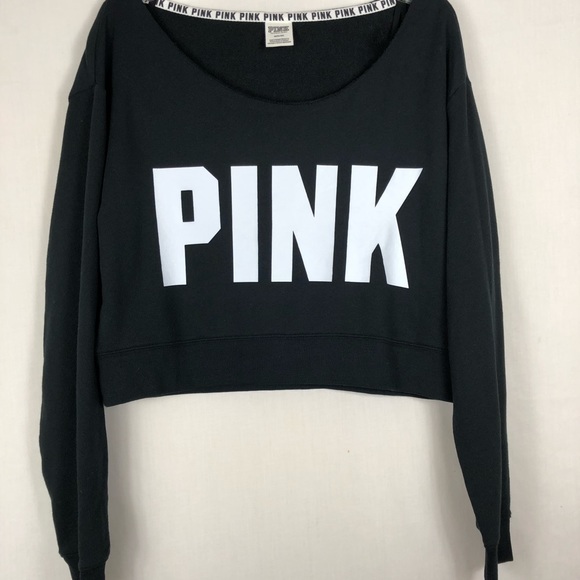 PINK Victoria's Secret Tops - VS PINK cropped sweatshirt NWOT